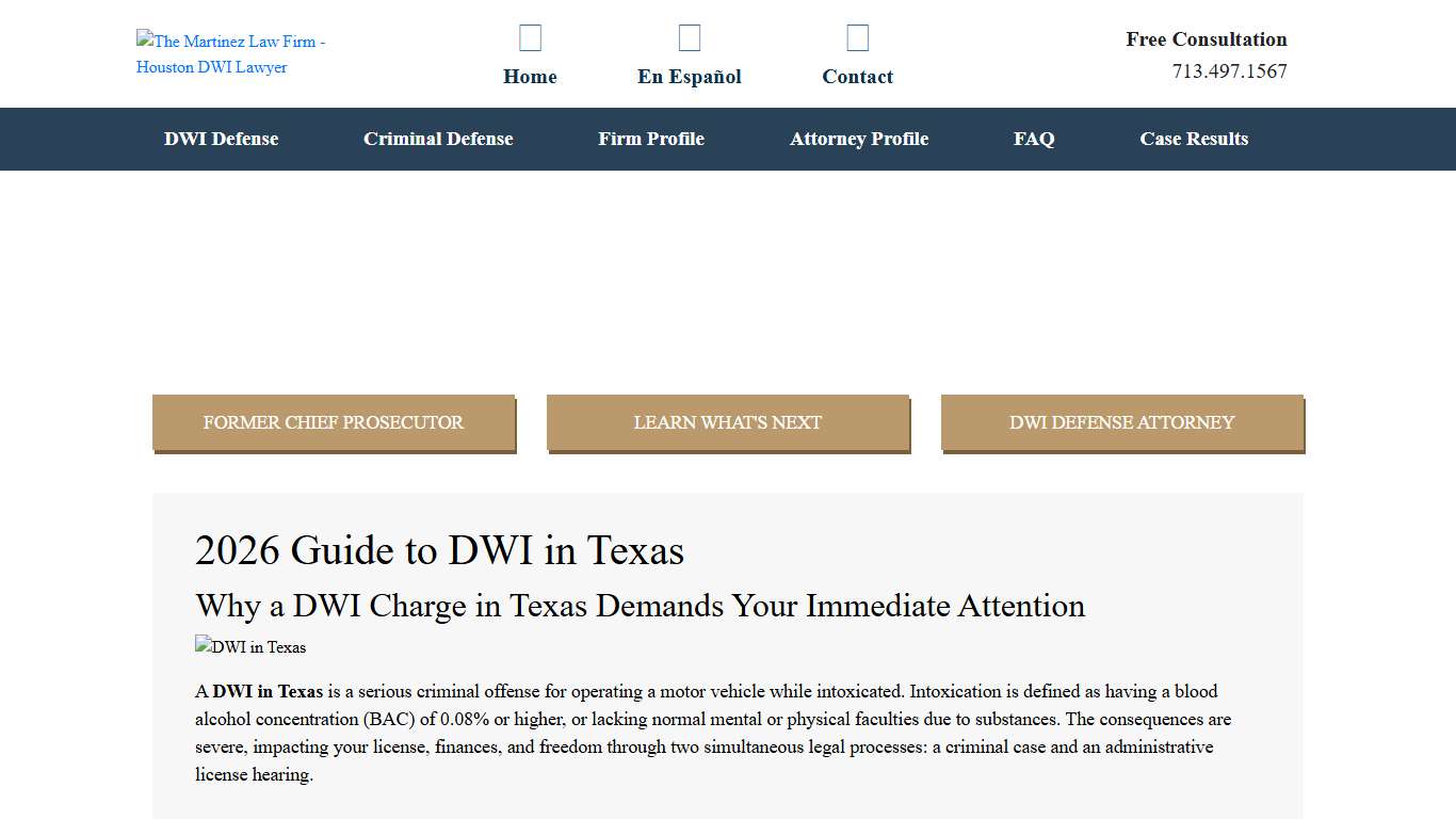 DWI in Texas: 2026 Critical Guide